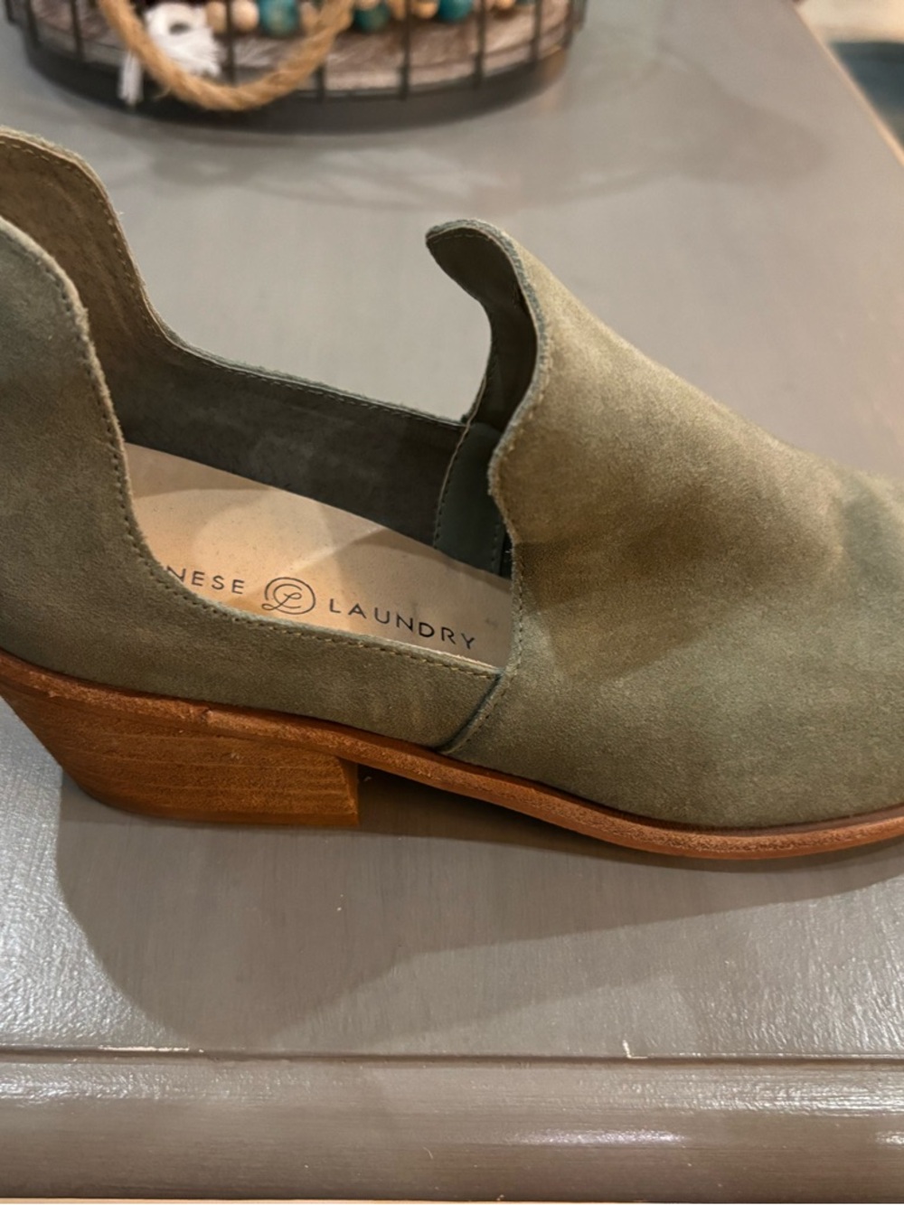Chinese Laundry Sage Suede Woman’s SZ 10 Shoe New - Picture 5 of 8